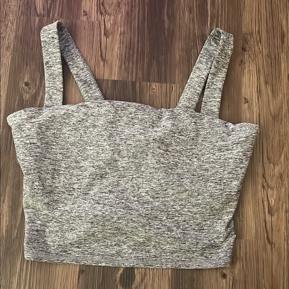 Vuori Gray Women's cropped tank Top